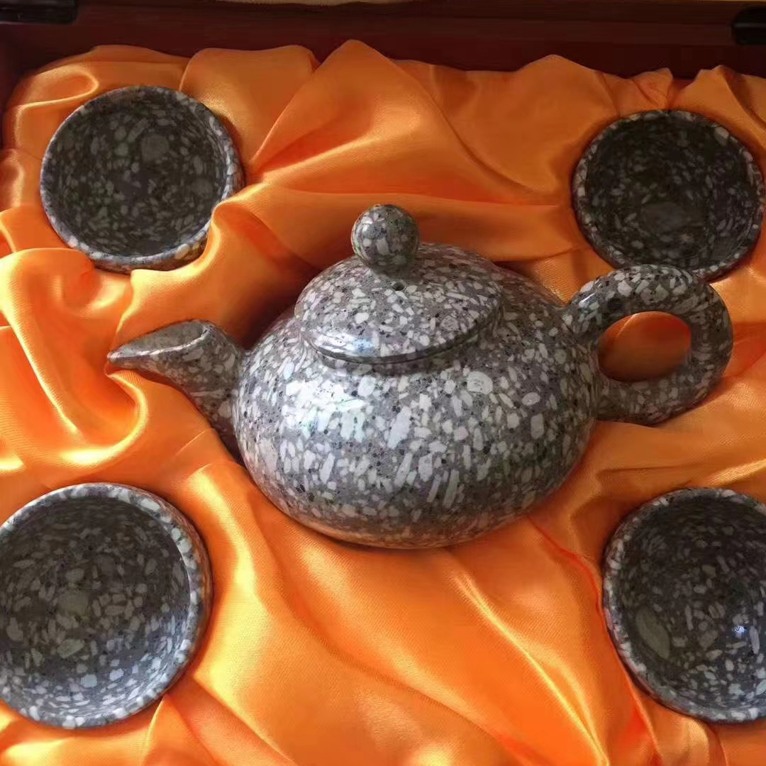 麦饭石茶具